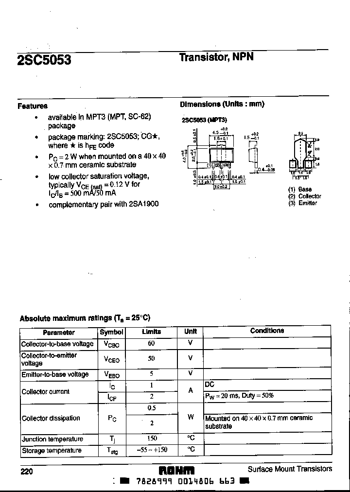 2SC5053Q_2643290.PDF Datasheet