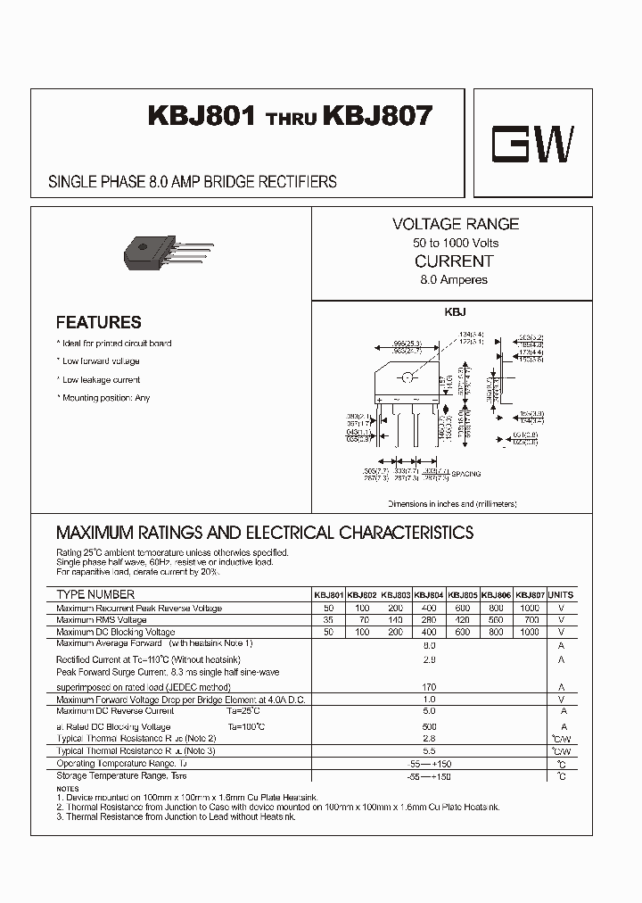 KBJ805_2648832.PDF Datasheet