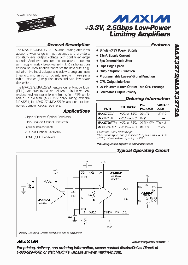 MAX3272ED_2672470.PDF Datasheet