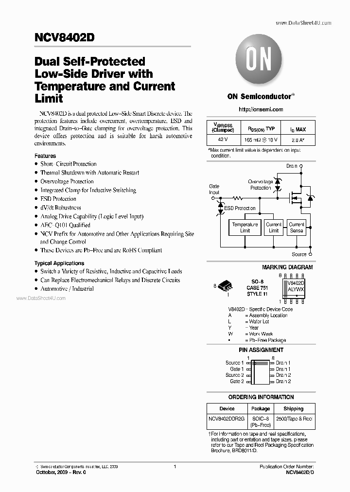 NCV8402D_2685004.PDF Datasheet