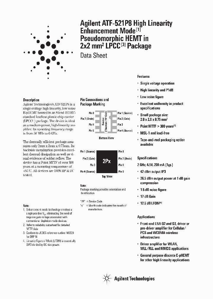ATF-521P8-BLK_2688559.PDF Datasheet