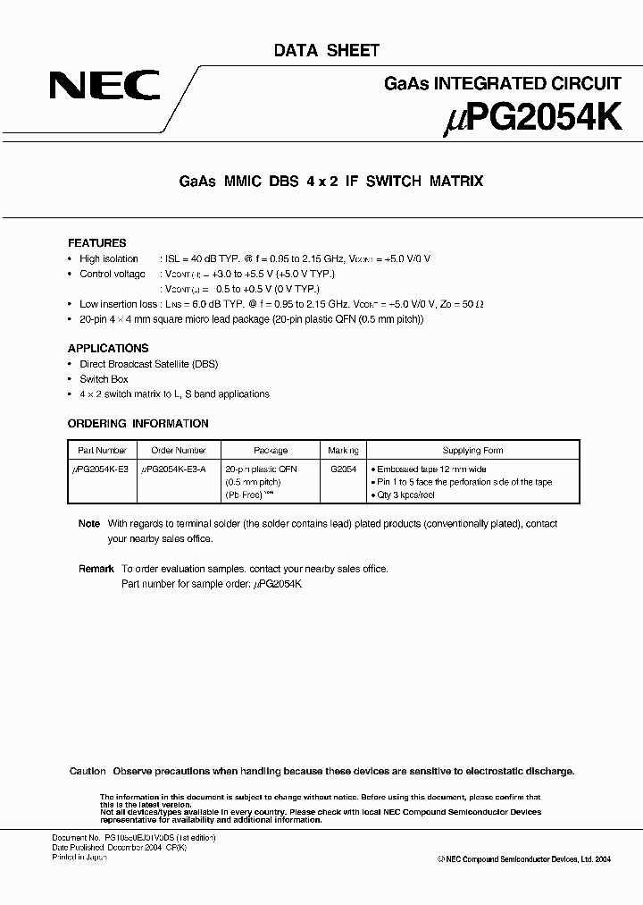 UPG2054K-E3_2717521.PDF Datasheet