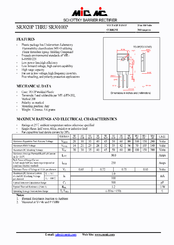 SR30150P_2725077.PDF Datasheet