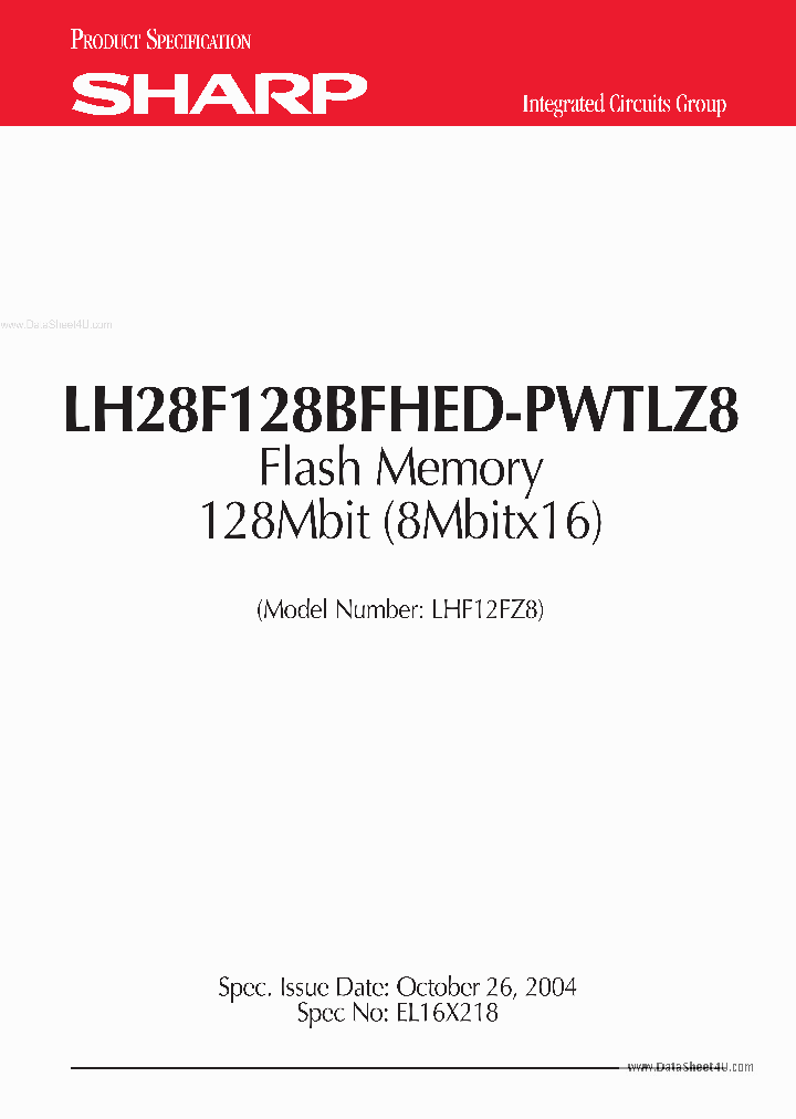 LH28F128BFHED-PWTLZ8_2725654.PDF Datasheet