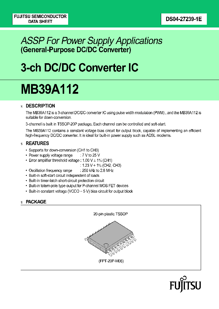MB39A112_2727245.PDF Datasheet