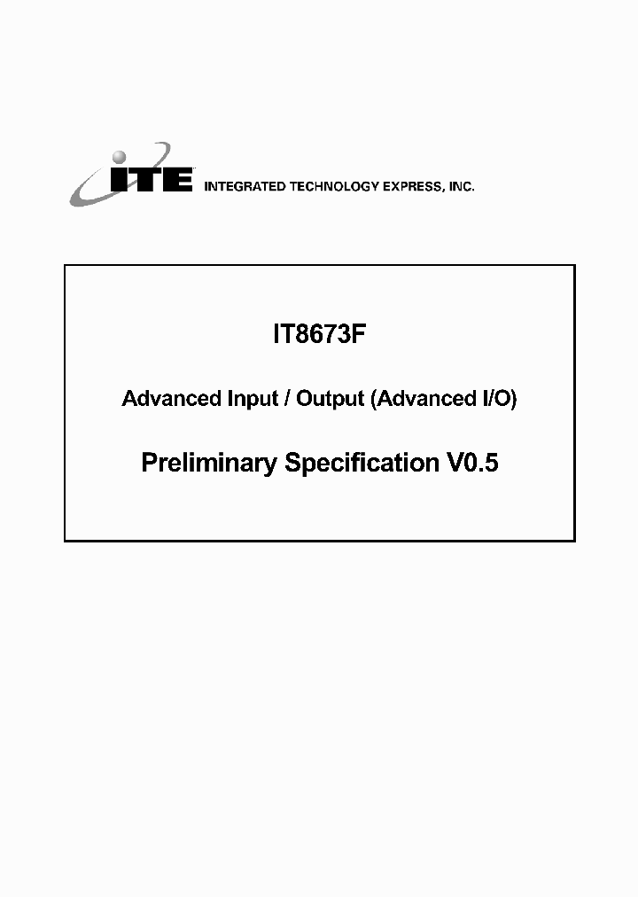 IT8673F_2735278.PDF Datasheet