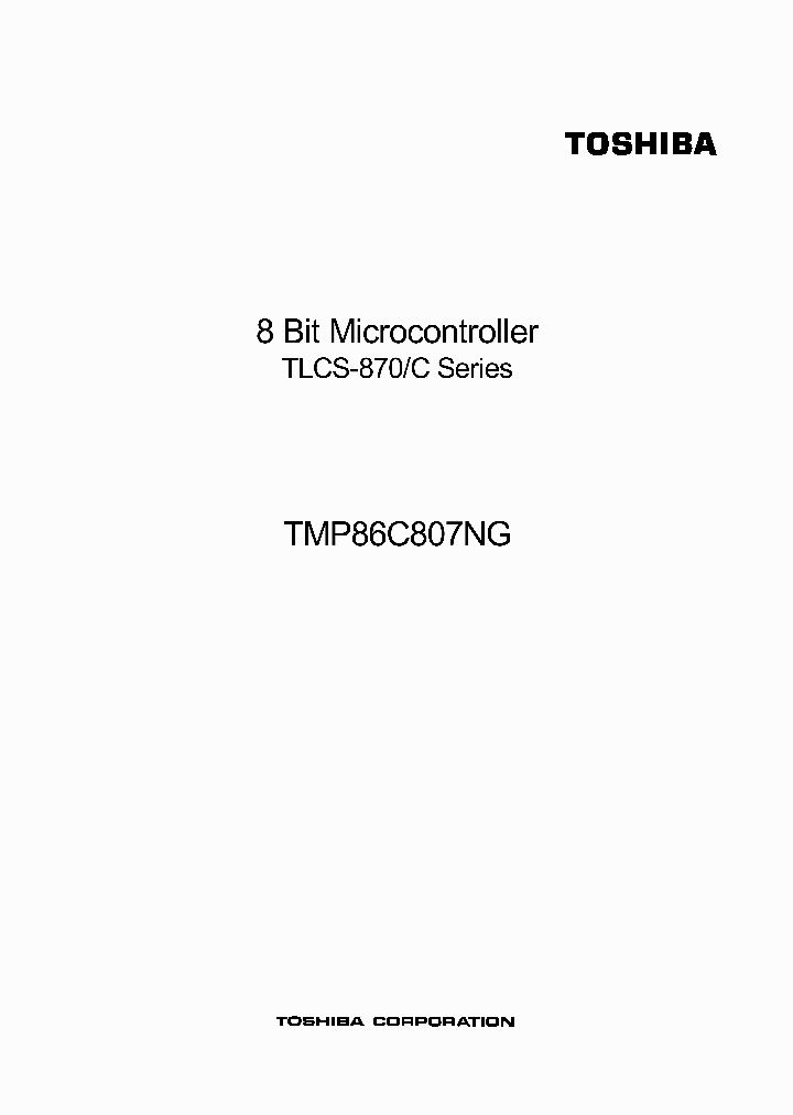 TMP86C807NG_2734691.PDF Datasheet