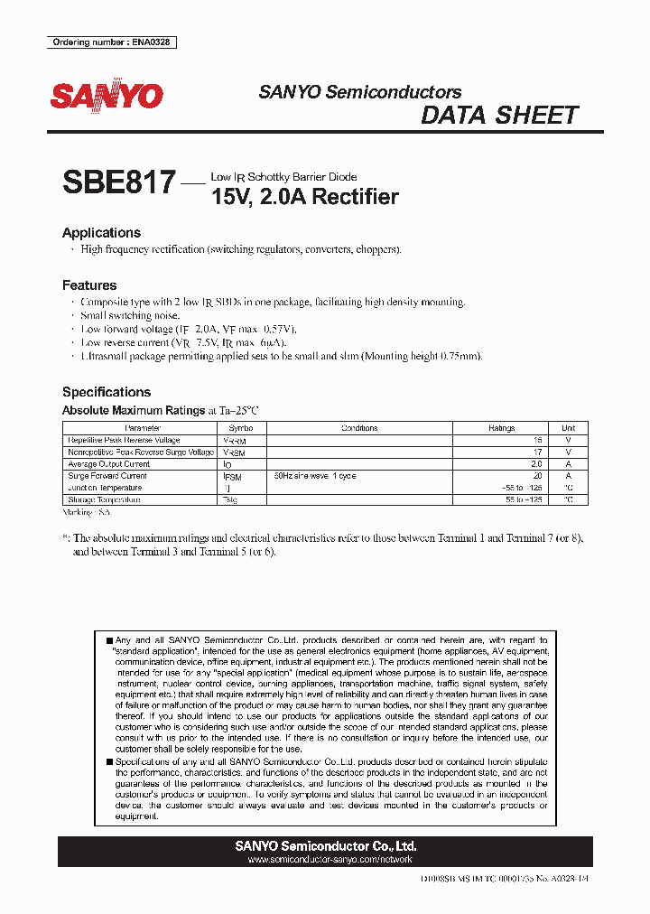 SBE817_2747751.PDF Datasheet