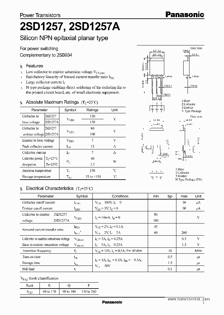 D1257_2754929.PDF Datasheet