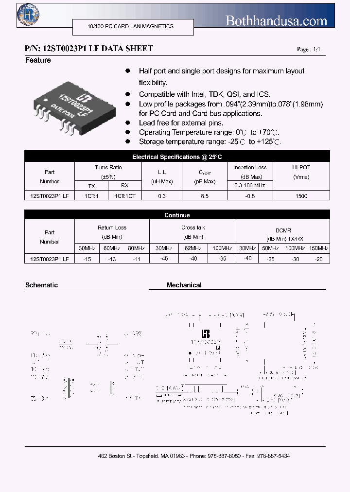 12ST0023P1-LF_2756642.PDF Datasheet