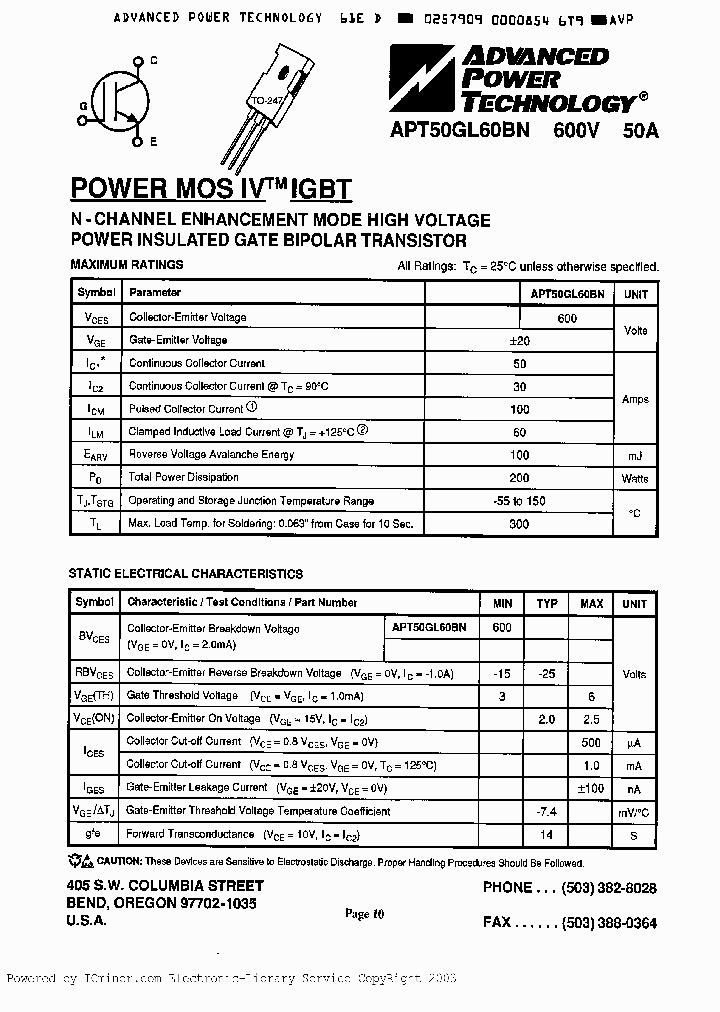 APT50GL60BN_2759508.PDF Datasheet