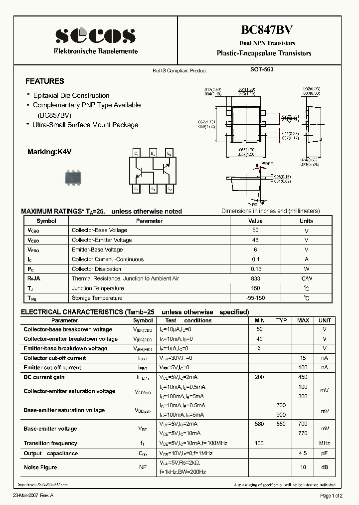 BC847BV_2766590.PDF Datasheet