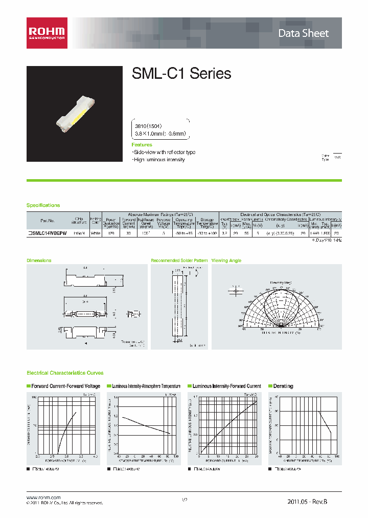 SMLC13WBEWW121_2772659.PDF Datasheet