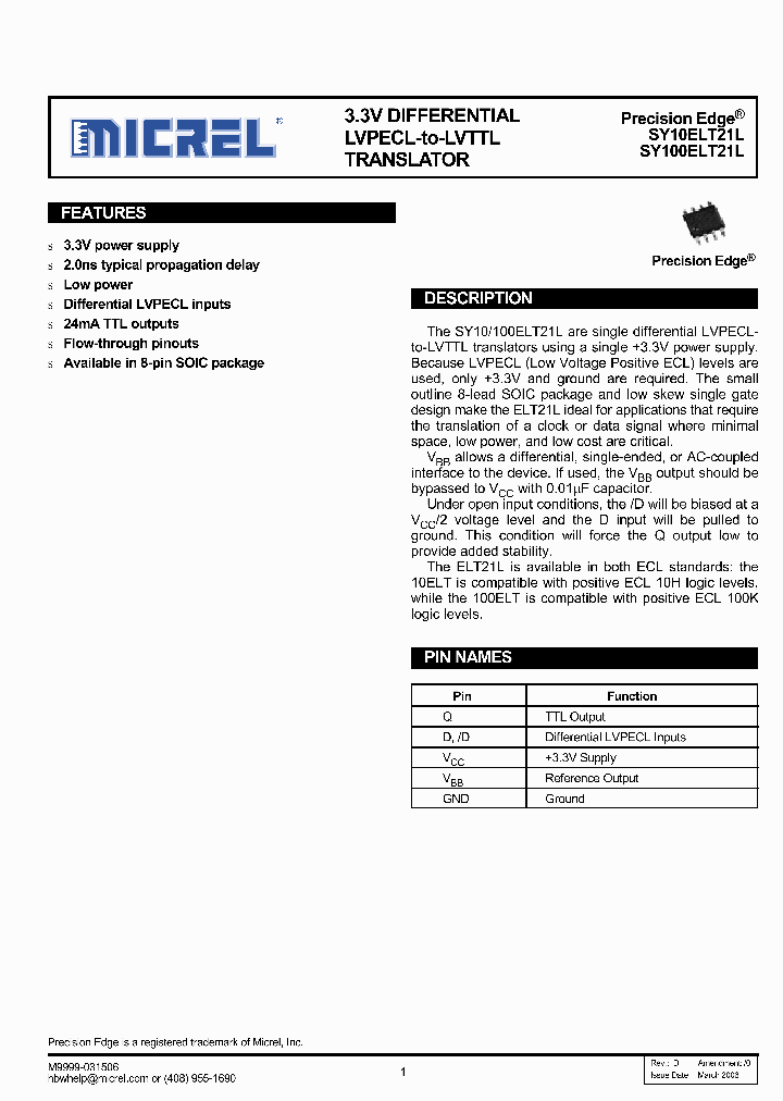 SY100ELT21LZITR_2774346.PDF Datasheet