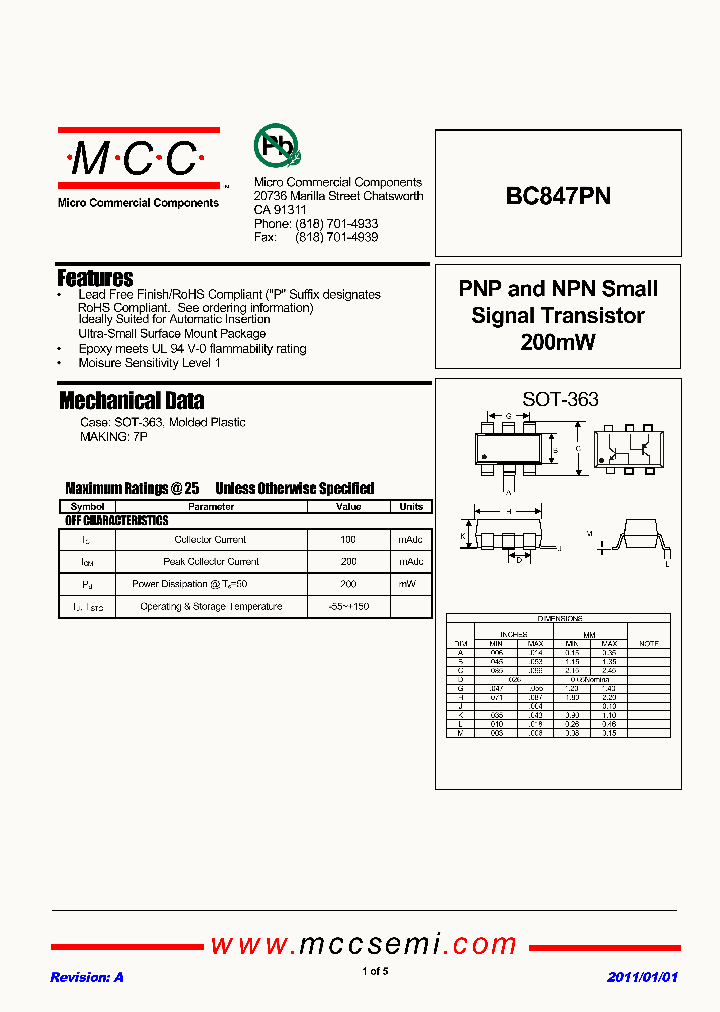 BC847PN_2775227.PDF Datasheet