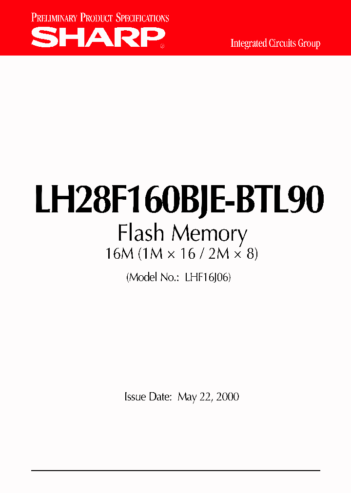 LH28F160BJE-BTL90_2783629.PDF Datasheet