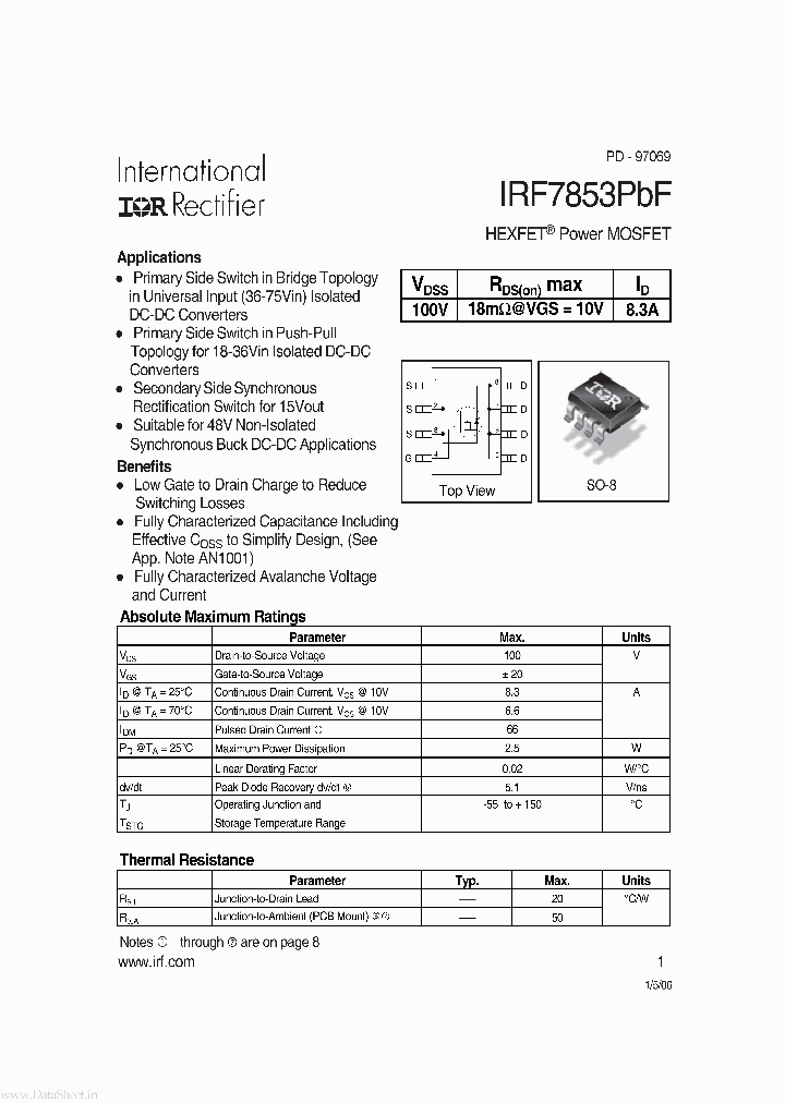 IRF7853PBF_2796891.PDF Datasheet