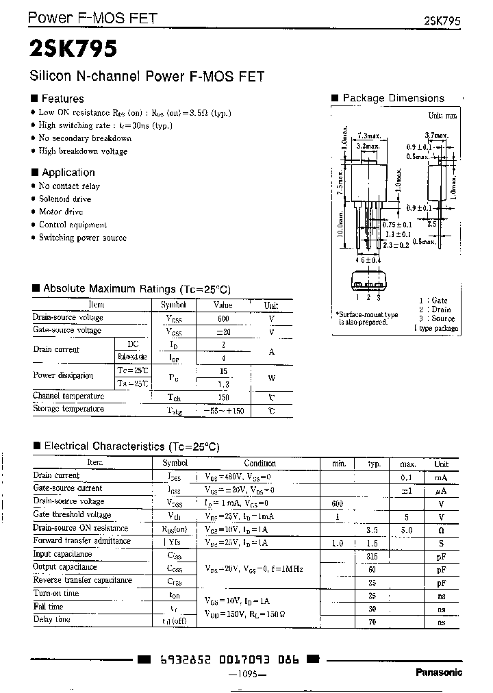 2SK795_2803231.PDF Datasheet