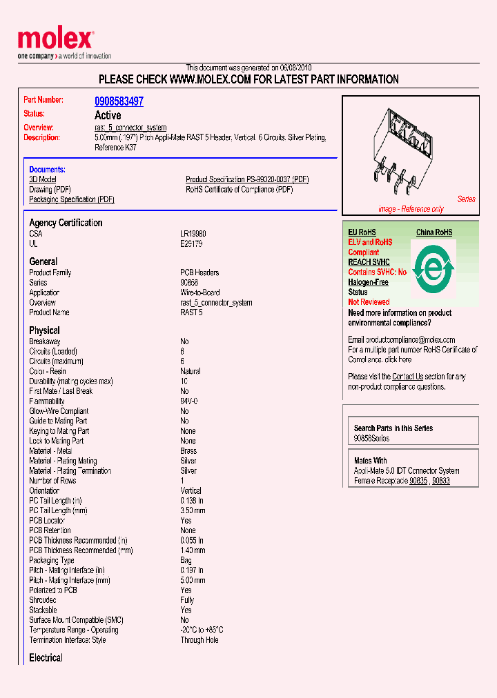 90858-3497_2816952.PDF Datasheet