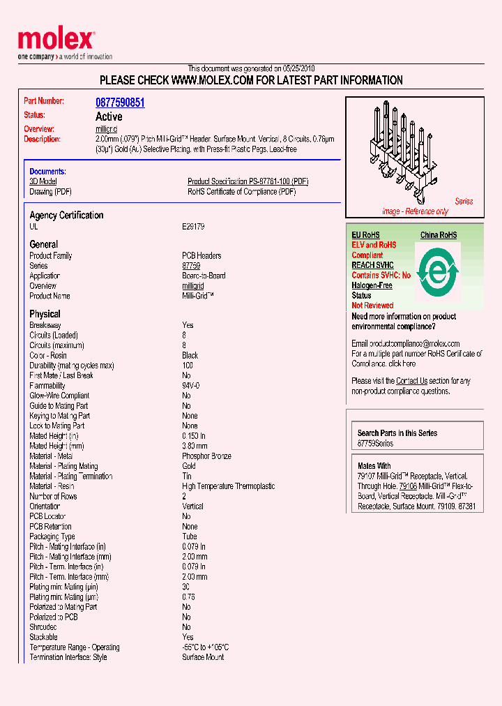 87759-0850_2822750.PDF Datasheet