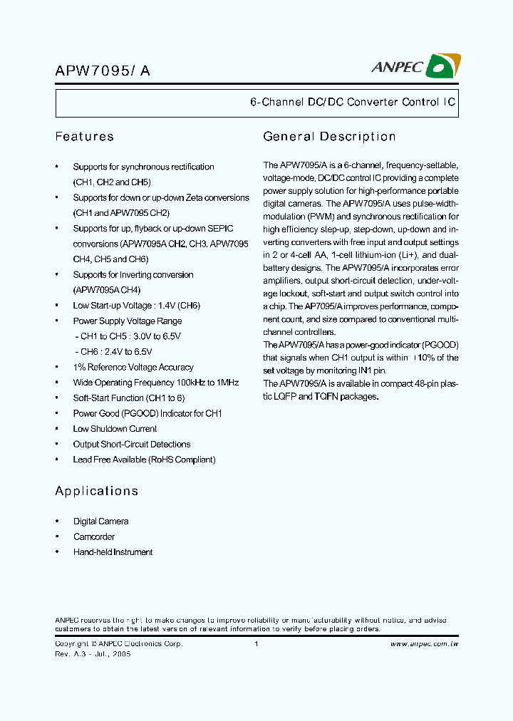 APW7095QBE-TY_2864109.PDF Datasheet