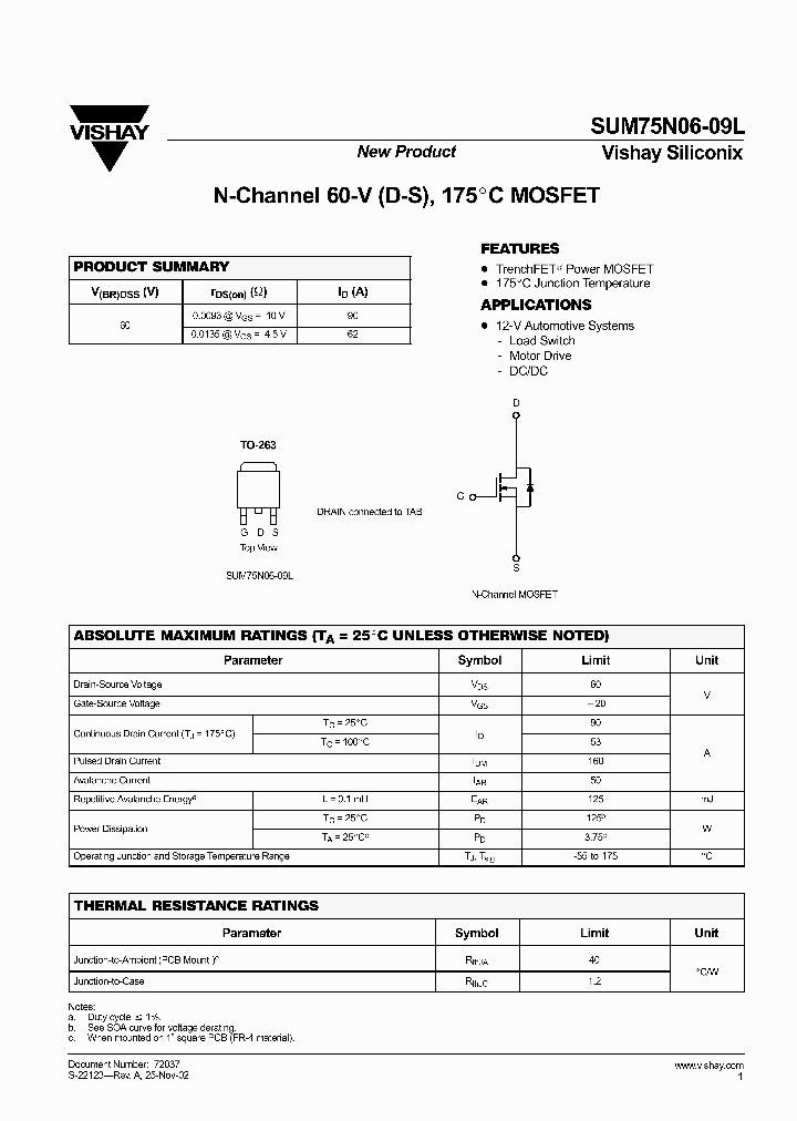 SUM75N06-09L_2861990.PDF Datasheet