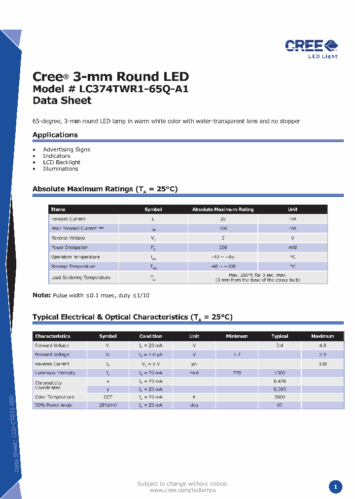 LC374TWR1-65Q-A1_2863970.PDF Datasheet