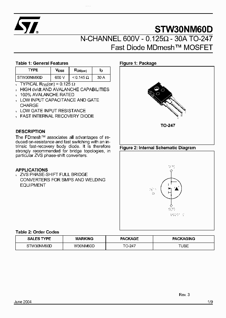 STW30NM60D_2878016.PDF Datasheet