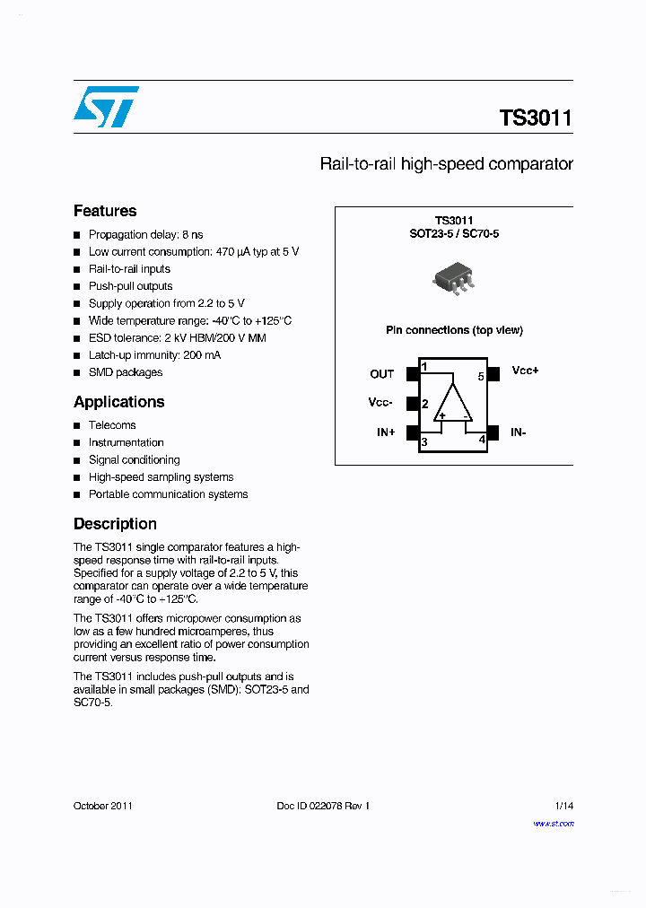 TS3011_2887497.PDF Datasheet