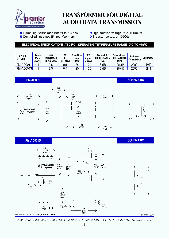 PM-AD001_2903235.PDF Datasheet