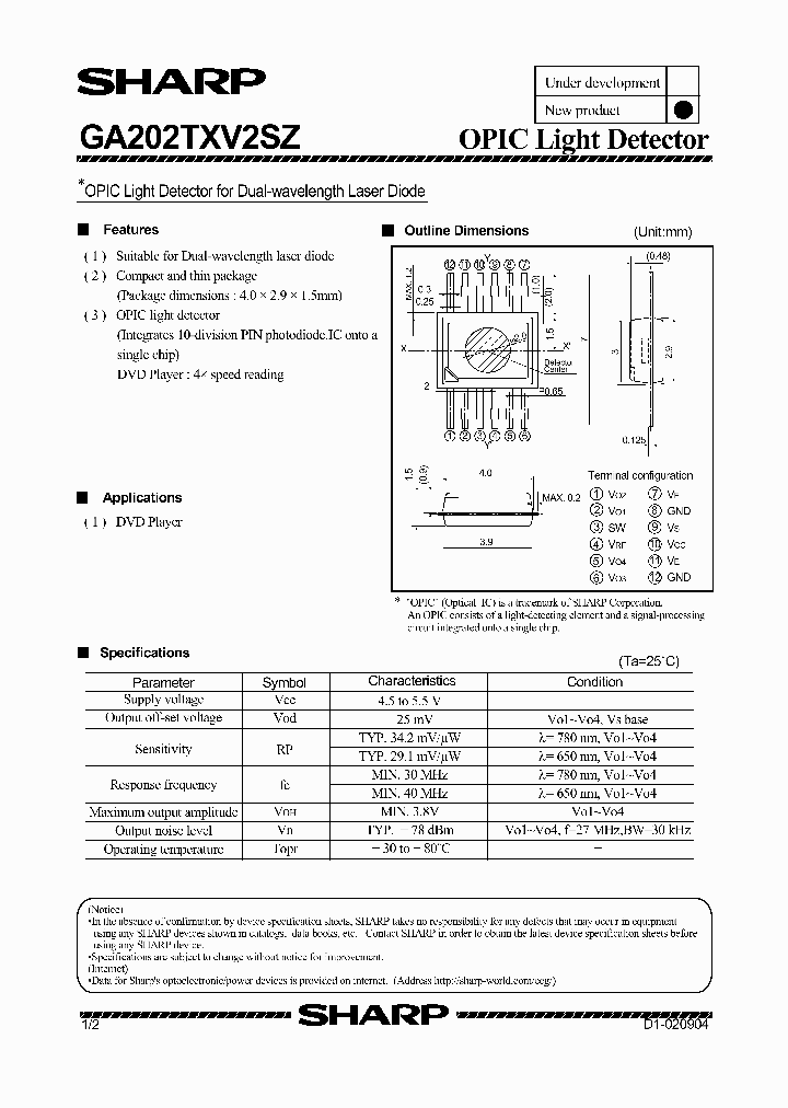 GA202TXV2SZ_2912669.PDF Datasheet