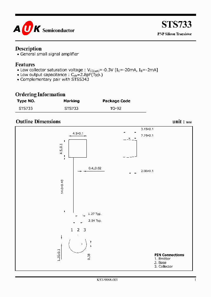 STS733_2916239.PDF Datasheet