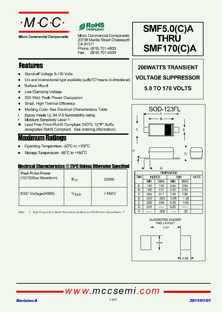 SMF50A11_2960359.PDF Datasheet