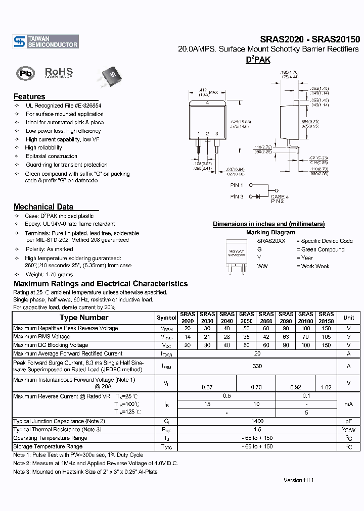 SRAS2030_2961221.PDF Datasheet