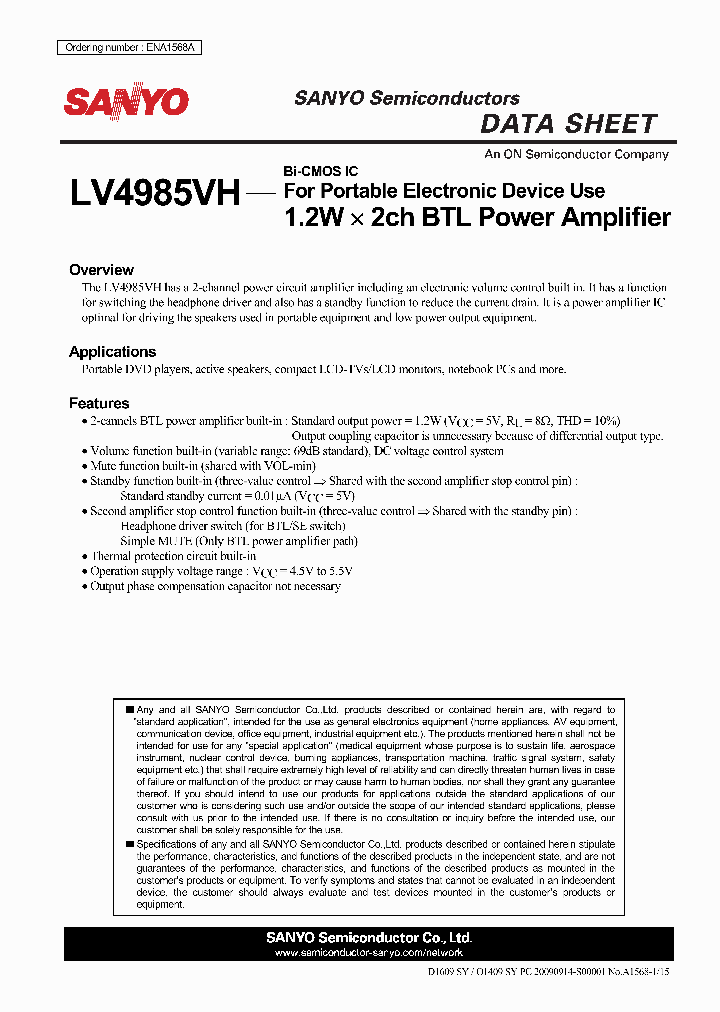 LV4985VH_2968389.PDF Datasheet