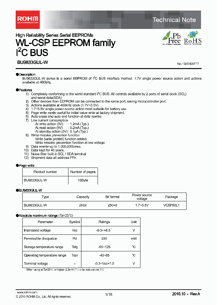BU9833GUL-W_2975832.PDF Datasheet