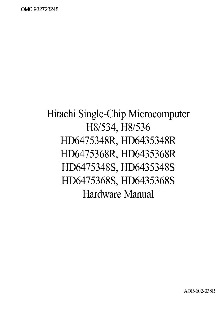 HD6435348SV_2992802.PDF Datasheet