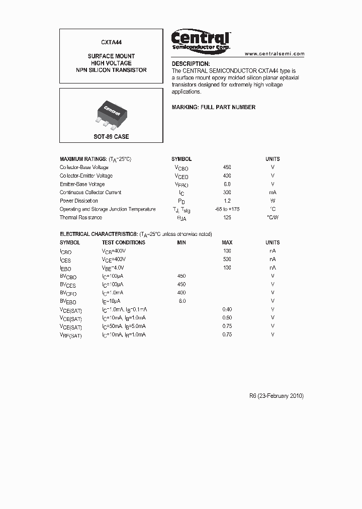 CXTA4410_3013372.PDF Datasheet