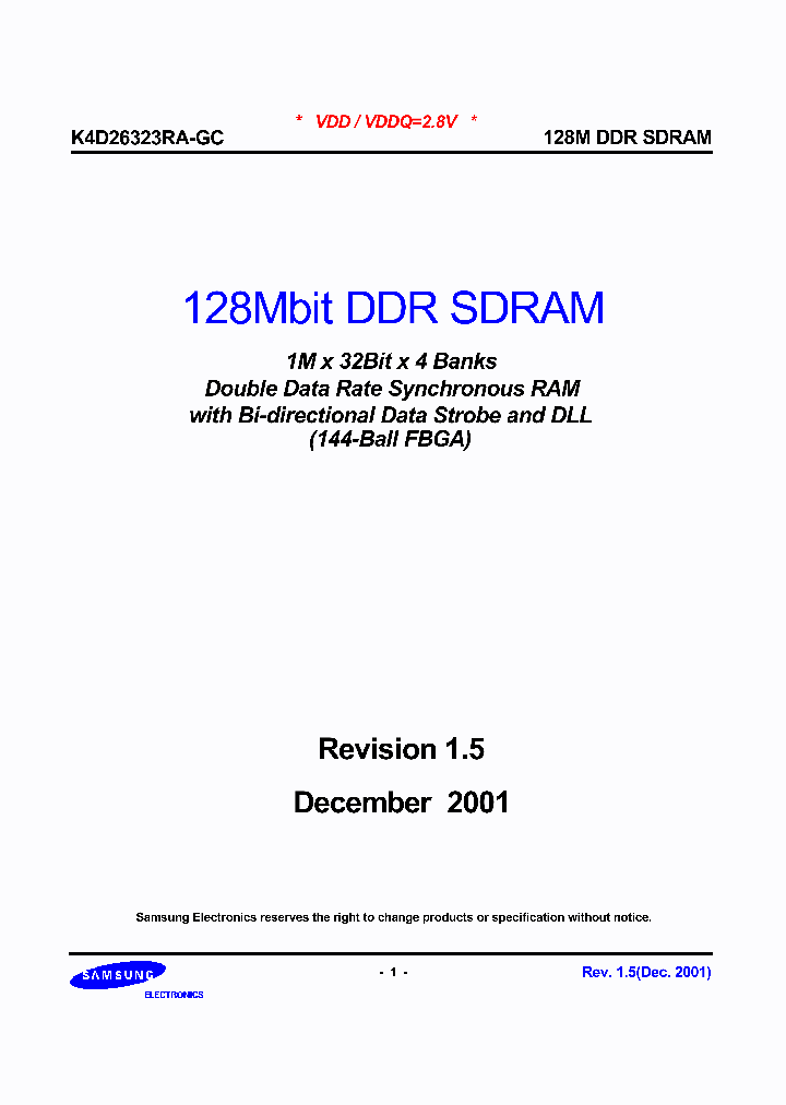 K4D26323RA-GC_3044916.PDF Datasheet