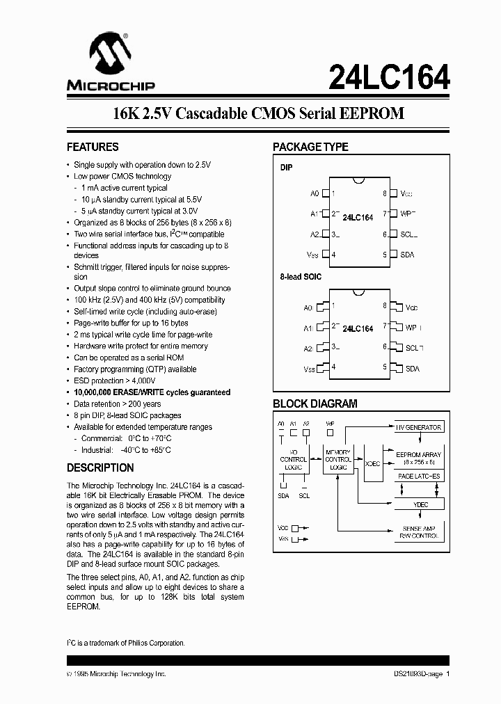 24LC164_3058133.PDF Datasheet