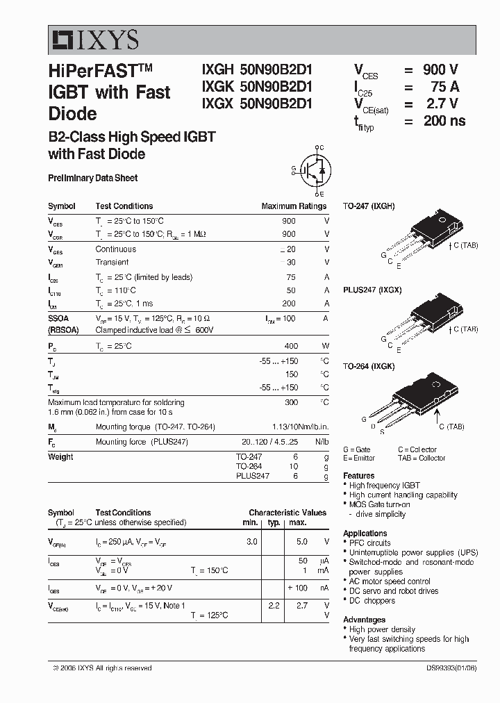 IXGH50N90B2D1_3064492.PDF Datasheet