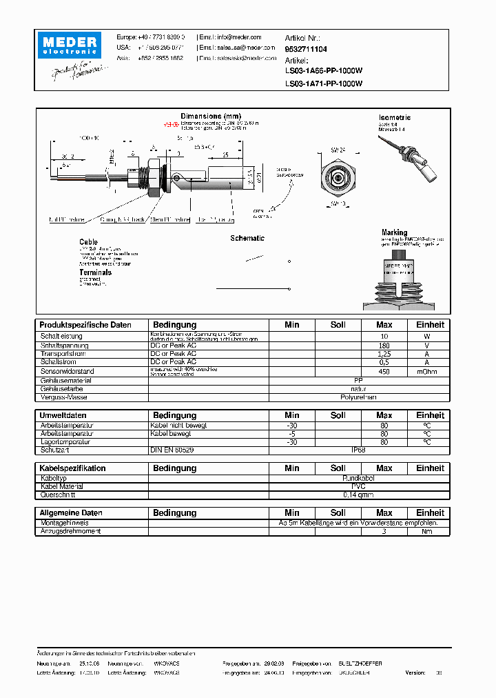 LS03-1A66-PP-1000WDE_3073940.PDF Datasheet