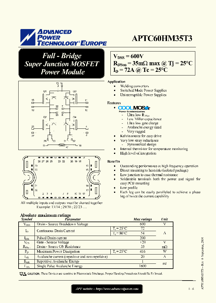 APTC60HM35T3_3089455.PDF Datasheet