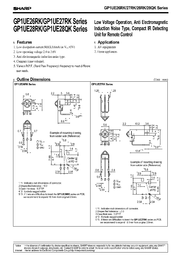 GP1UE28QK_3101164.PDF Datasheet
