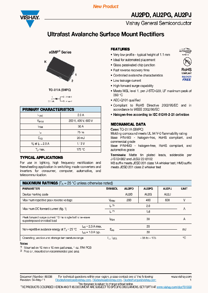 AU2PJHM386A_3110048.PDF Datasheet