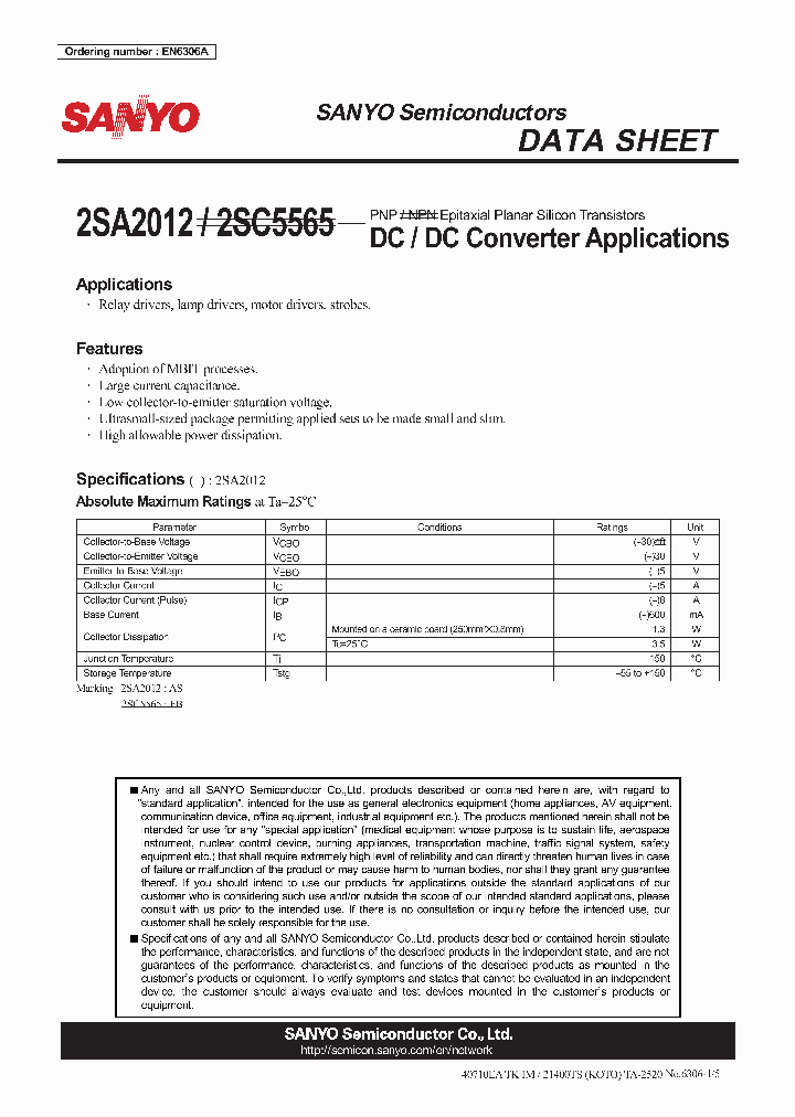 2SA2012_3119249.PDF Datasheet