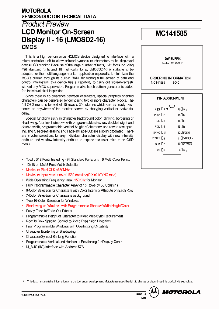MC141585_3140866.PDF Datasheet
