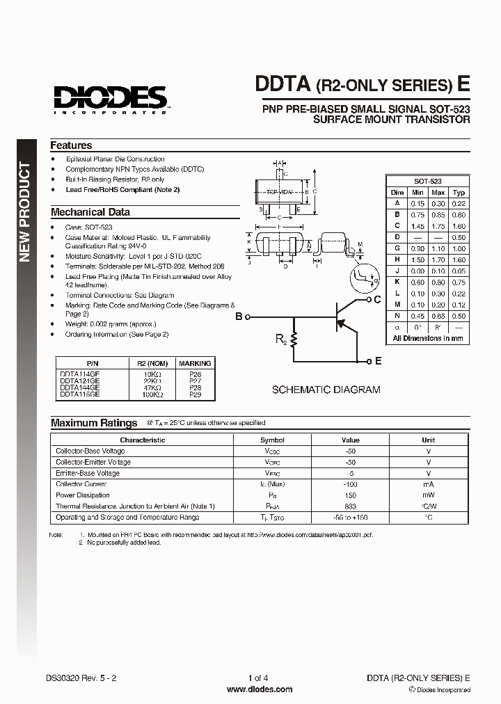 DDTA114GE-7-F_3152104.PDF Datasheet