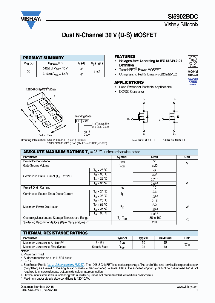 SI5902BDC-T1-GE3_3173827.PDF Datasheet
