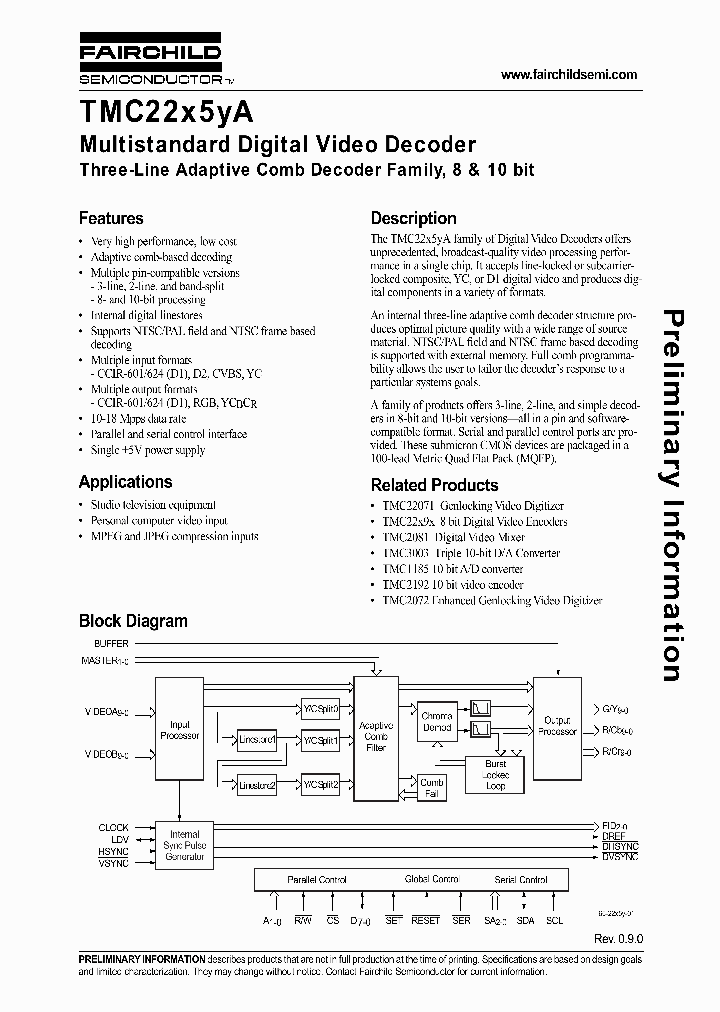 TMC22152A_3178789.PDF Datasheet